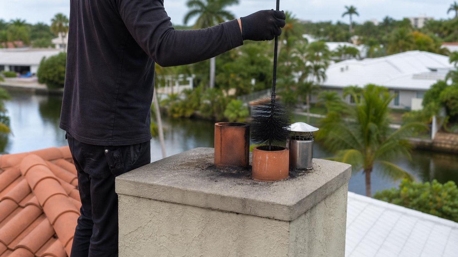 Local chimney sweep & inspection for Fort Lauderdale homes